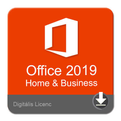 Office 2019 Home & Business, terrmékkulcs, licenc
